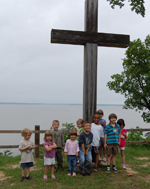 Kids at Parish Retreat